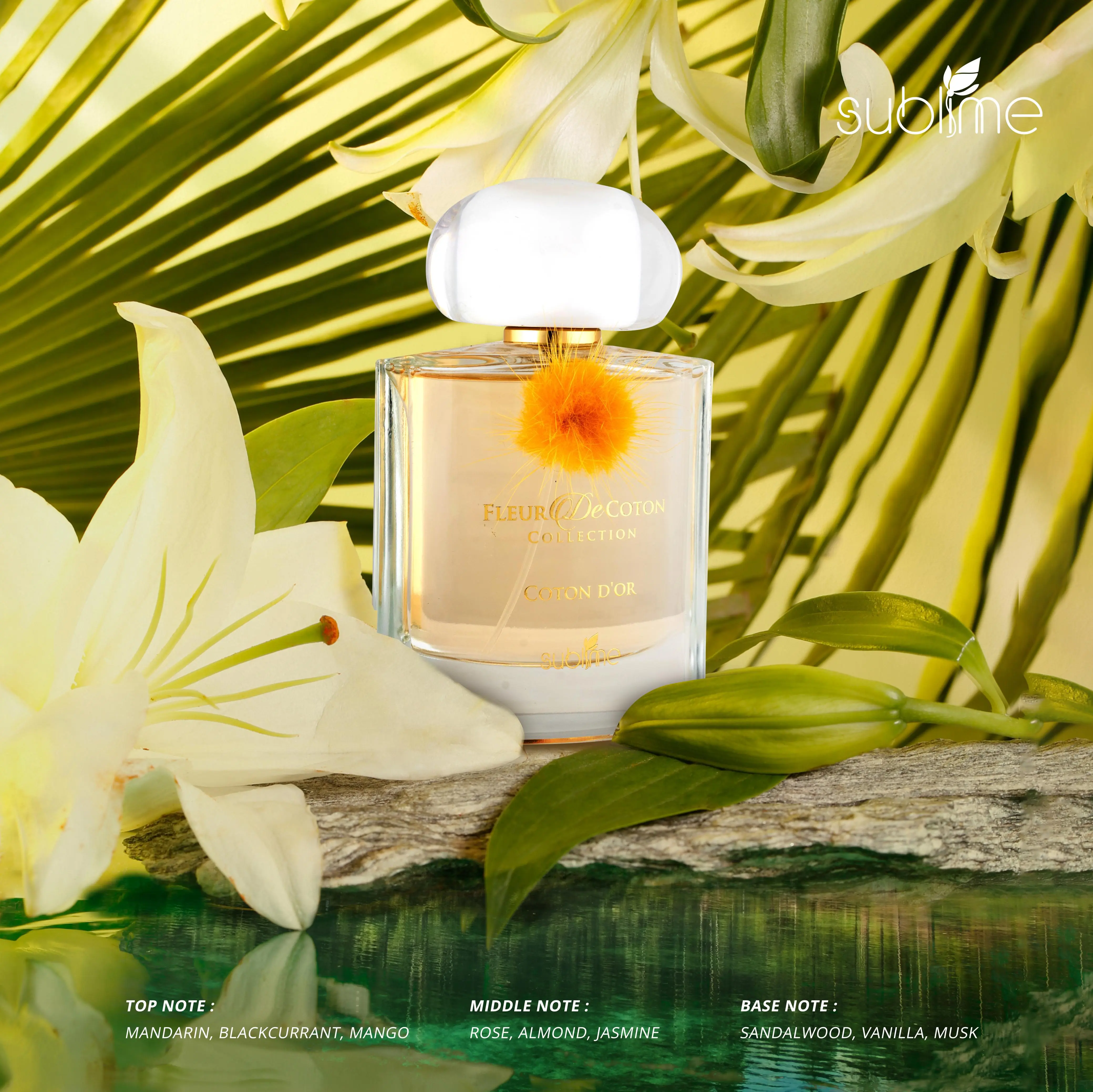 Fleur De Coton SUBLIME COTON D'OR 100ml sublime Womens Perfume