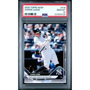 2025 Topps Now - Aaron Judge #416 PSA 10