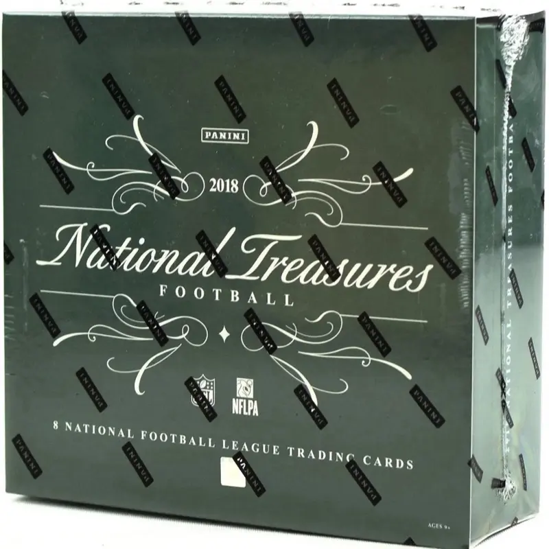 2018 Panini National Treasures Football Hobby Box