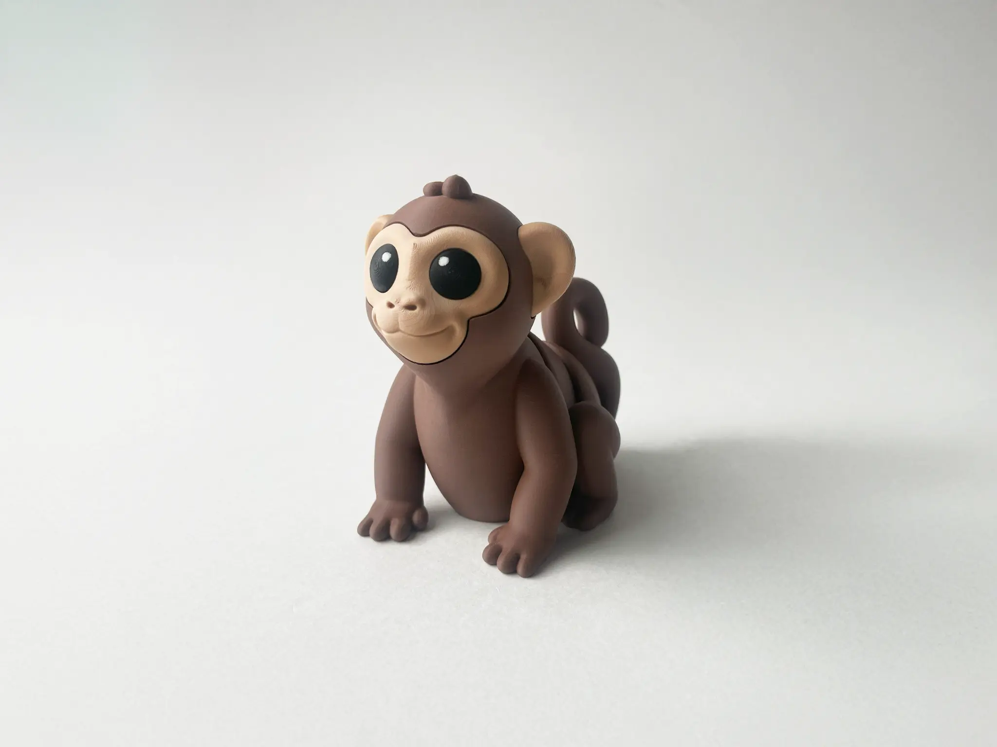 ZOU's Crazy Monkey Fidget Toy - High-Quality 3D-Printed Articulated Buddy with Tiki-Taka Noise for Indoor and Outdoor Play & Stress Relief