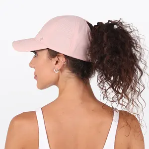 Ariana Performance Ponytail Cap with Adjustable Back For High Ponytail & Buns Sports Hat Tennis Cap