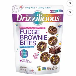 Drizzilicious Fudge Brownie Mini Rice Cakes, 8 oz.