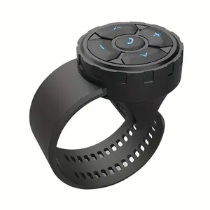 Car Steering Wheel, Cycle Handle Bars, Wireless Music Controller, Mobile Phone Accessories, Universal Wireless Remote Control for Hands-Free Operation