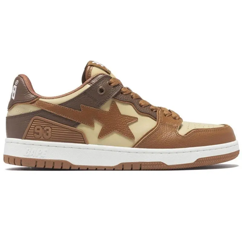 A Bathing Ape Sk8 Sta #5 Brown Beige (men) by StockX A Bathing Ape Sk8 Sta #5 Brown Beige (men) by StockX