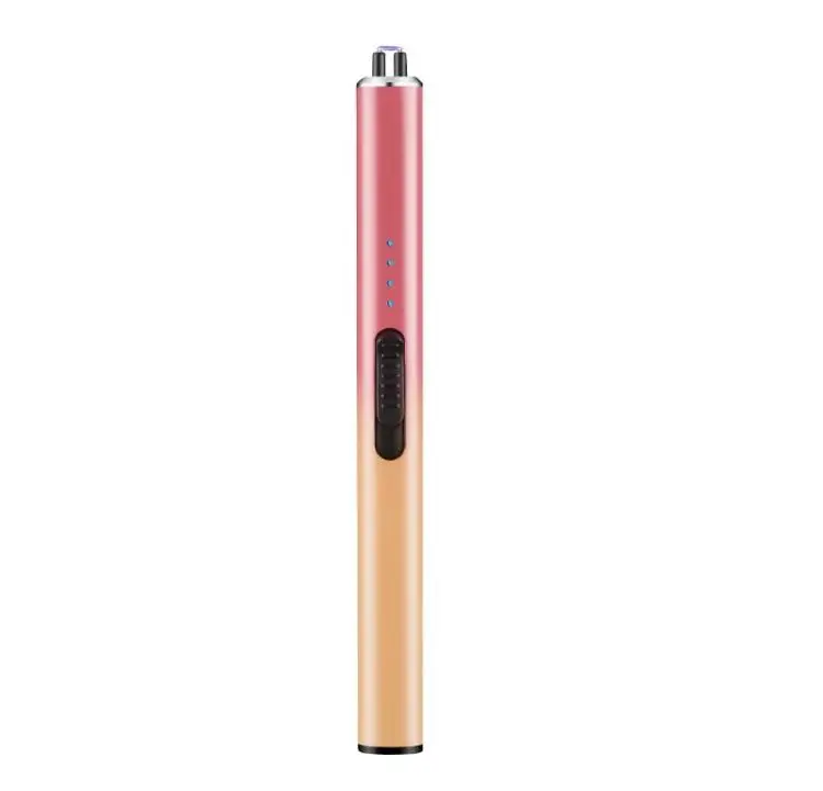 Rechargeable Plasma Arc Lighter Fire Starter - USB Charge, Long Reach, Windproof Kitchen Gadget with Data Cable, for Scented Candles, Gift Idea Option, Birthday, Son, Sister