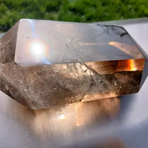 Stunning smoky quartz double point!!!!