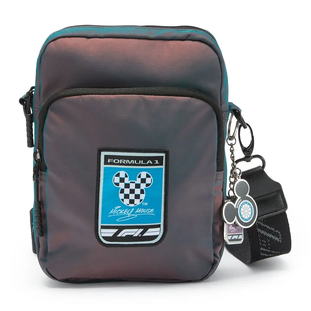 Disney Store Disney x Formula 1® Velocity Mickey Mouse Crossbody Bag with Charms