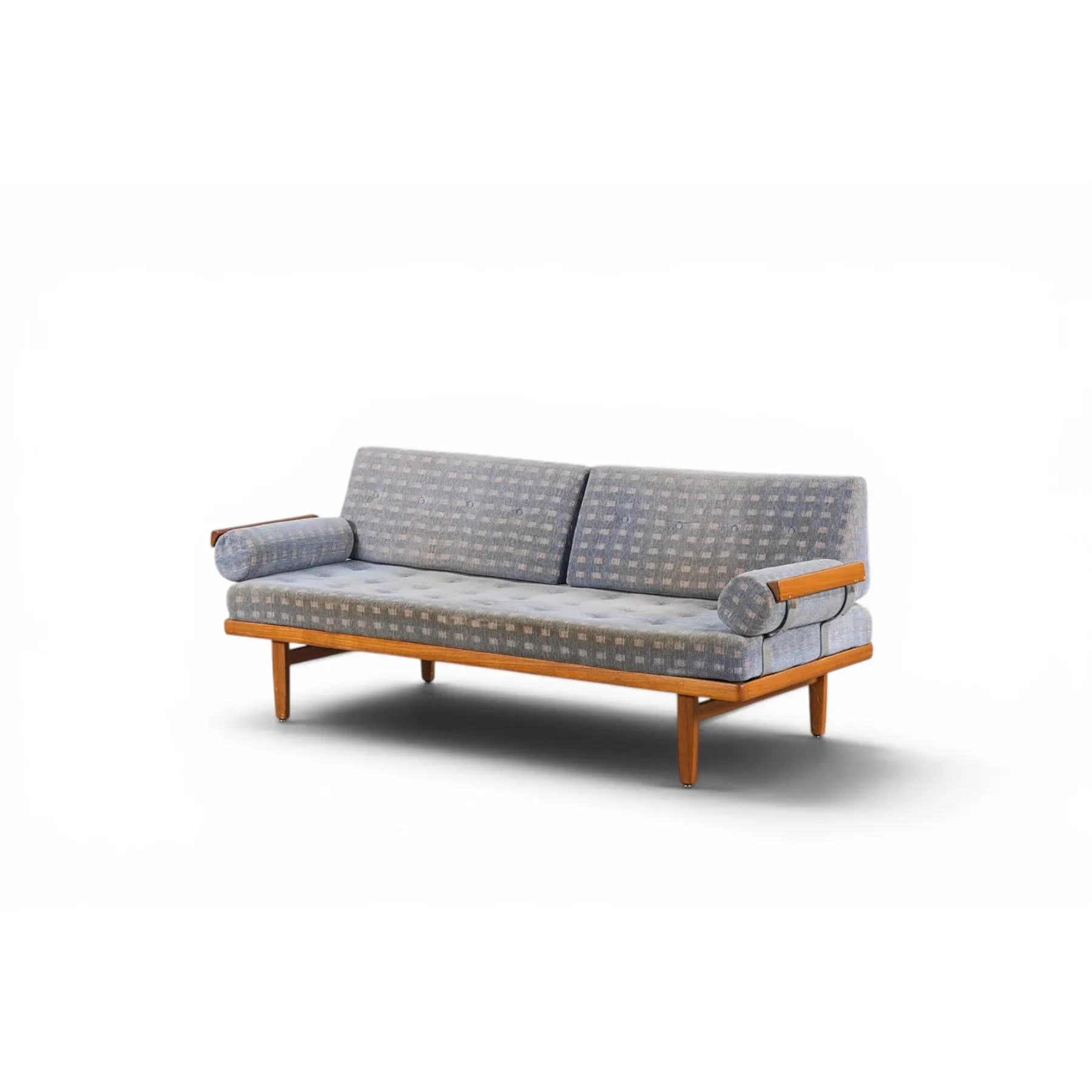 ALF SVENSSON & YNGVAR SANDSTRÖM 1960S SWEDISH CARINA DAYBED/SOFA IN TEAK
