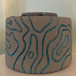 Crestline Fire Pit, Indoor Fire Pit Bowl, Rubbing Alcohol Table Top Fire Pit, Mini Personal Fireplace, Outdoor Potable Tabletop Fire Pit for Patio