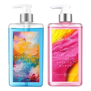 ZaiDoc Gentle Intimate Wash for Women & Men Plant-Based pH Balanced Deodorizing Antibacterial Moisturizing Cleansing Solution