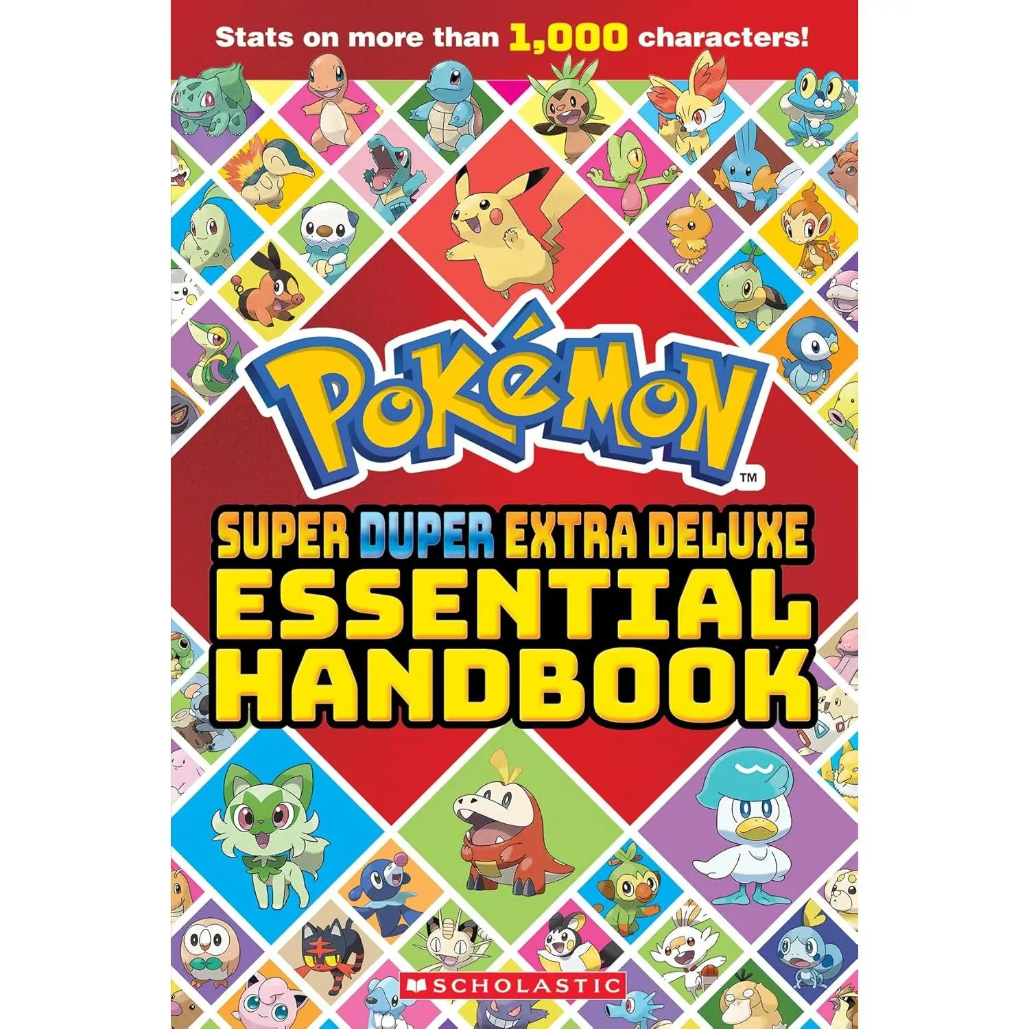 Scholastic Inc. Super Duper Extra Deluxe Essential Handbook - English 640 Illustrated Pages Paperback Book, Art for Kids, Gift Ideas for Kids Children's Literature Book