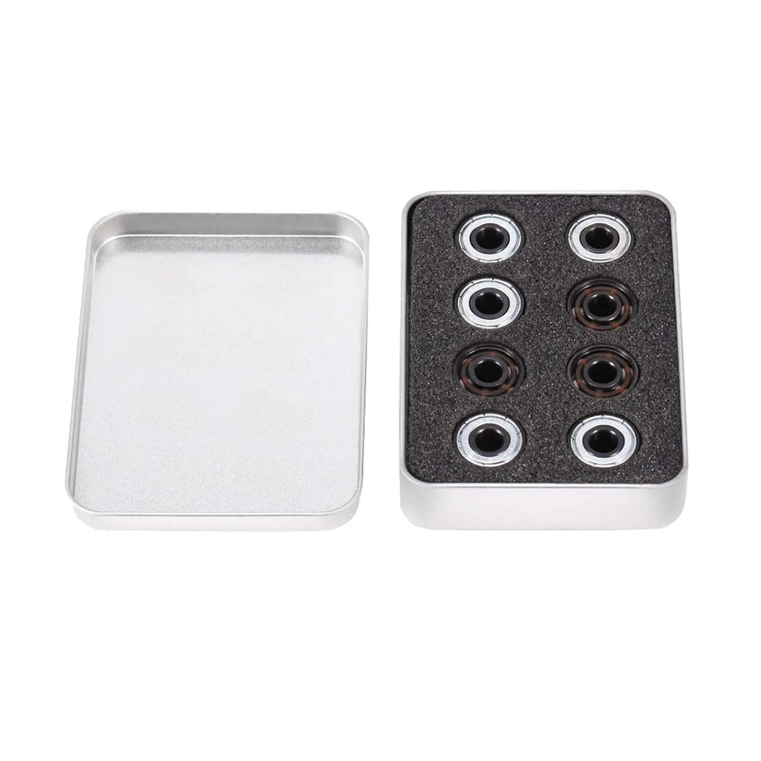 16pcs Inline Roller Skate Ceramic Ball Bearing Set - Low Maintenance Durable Replacement Bearings for Skating