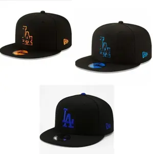 New Era MLB 59FIFTY Snapback Cap - NY Yankees/LA Dodgers Anniversary Patch, Unisex Classic Sport Streetwear, Adjustable Fit Sports Collectible Headwear