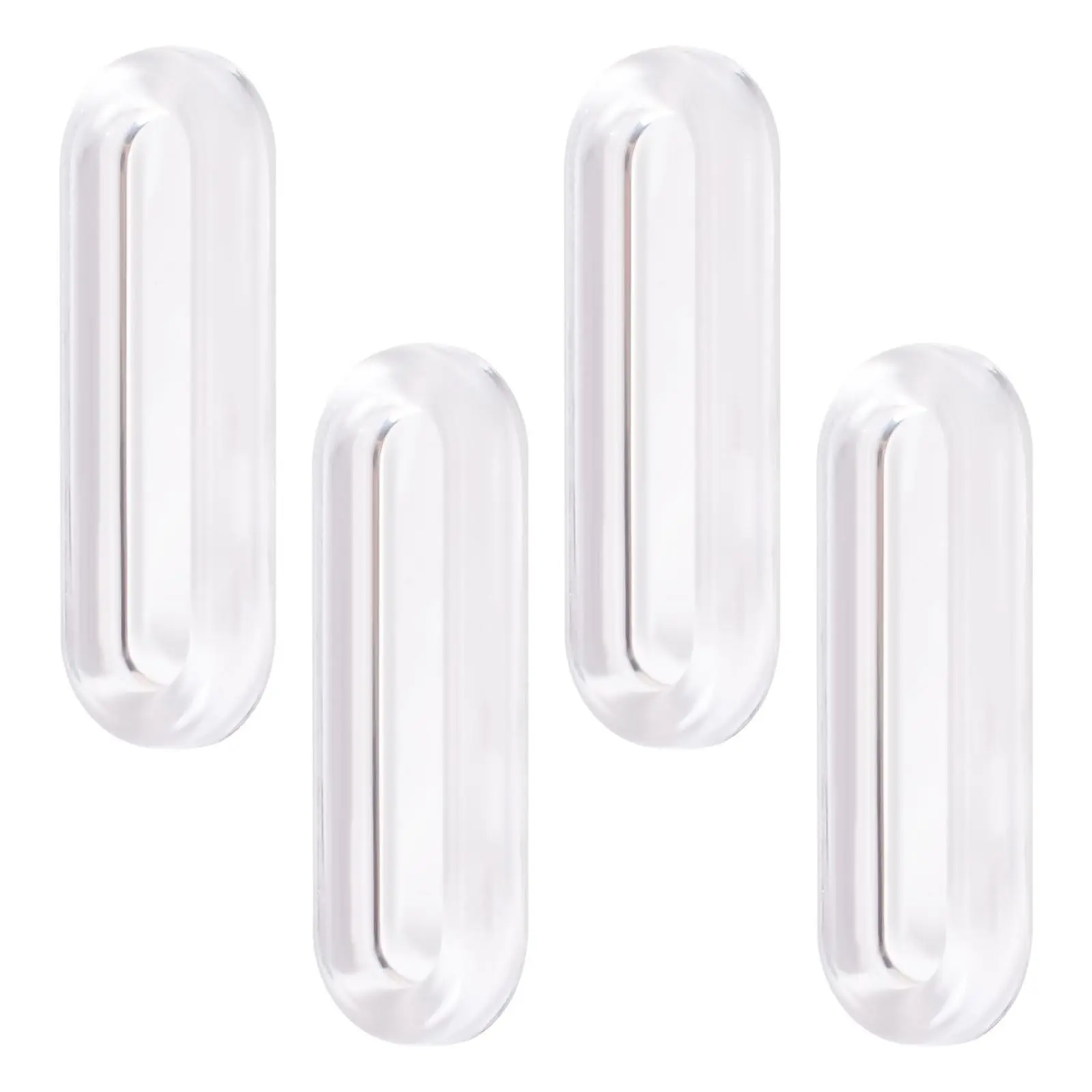 Sliding Door Handle No Drilling, Glass Door Adhesive Pull Handle, Transparent Invisible Sliding Door Cabinet Handle, Window Handle