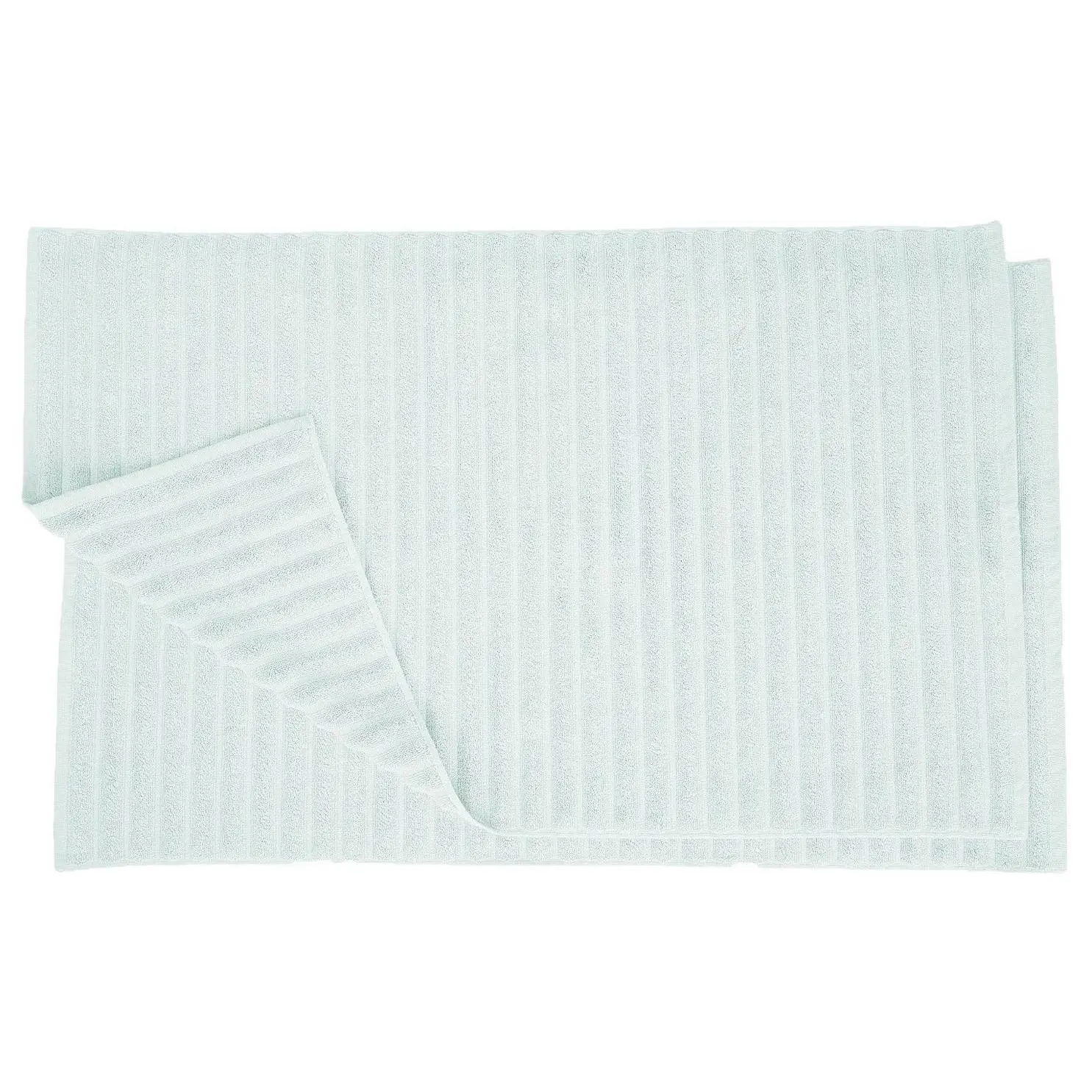 Superior Cotton 2-Piece Absorbent Bath Mat Set