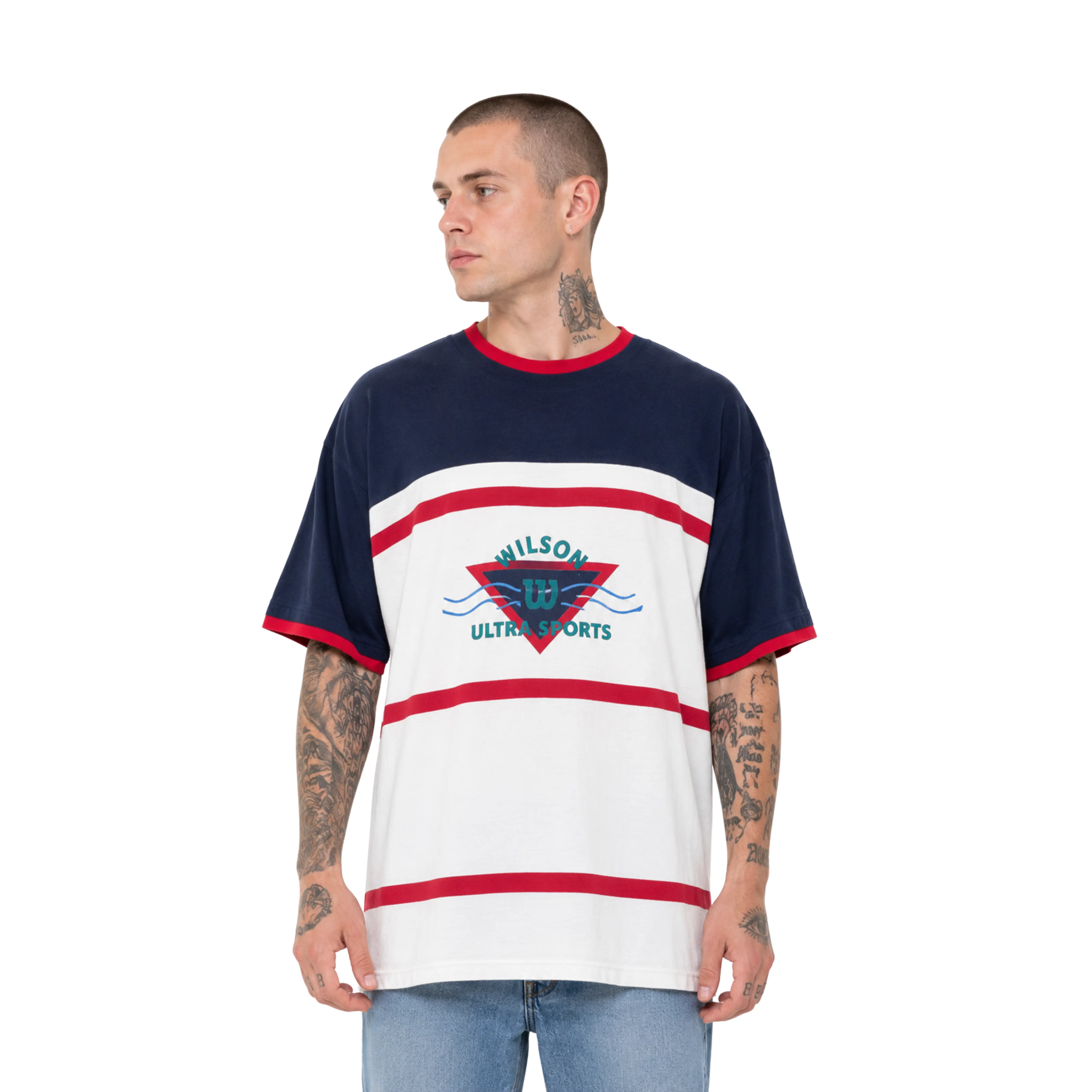 Vintage Wilson Ultra Sports Colorblock T-Shirt
