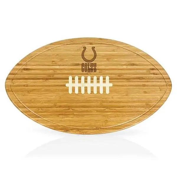 Football Fan Shop Picnic Time Kickoff Cutting Board - Indianapolis Colts