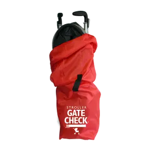 Gate Check Bag for Umbrella Strollers (Red)