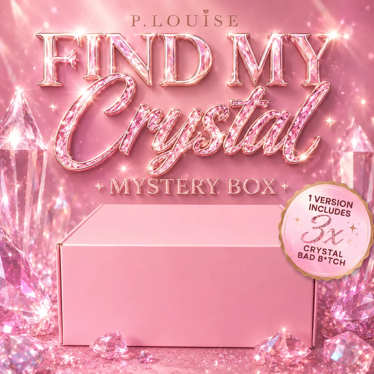 P.Louise x Lukey Find My Crystal Box