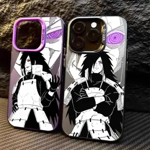 N-NARUTOS Uchiha Madara PC Phone Case for iPhone 17,16,15,14,13,12,11,Pro,Max,Plus Phone Cover, It Is An Excellent Choice As A Gift.
