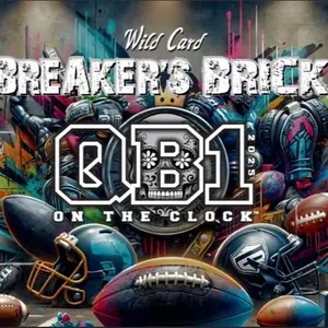 Wild Card QB1 On the Clock Edition (1 Encased Numbered QB Card Per Pack!)