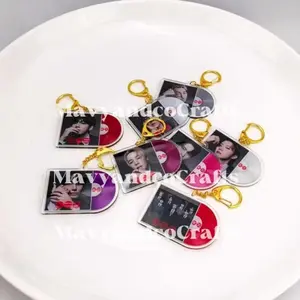 Arirang Photo Vinyl Record Acrylic Keychain [Non-official merch] Gift for Fan