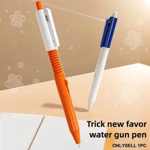 Prank Friend Toy Water Gun Pen, Press Spray Stress Relief Small Water Gun, Also Writes, Suitable for Teenage Pranks, Various Holiday Gifts