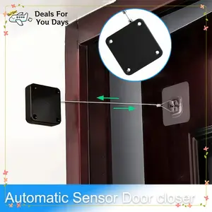 Automatic Door Closer 2 Pack – Adjustable Speed Self-Closing Device for Residential or Commercial Use Hydraulic Sleek Durable Match