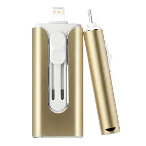 4-in-1 1TB Flash Drive for iPhone/Android/PC with Type-C Adapter – No App Needed, High-Speed OTG External Storage, Easy Photo & Video Backup