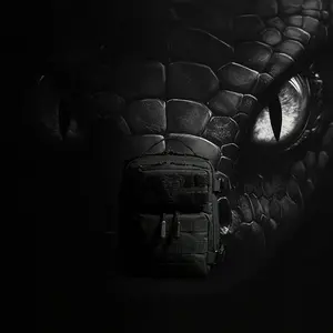 9L Backpack Mini Black Venom