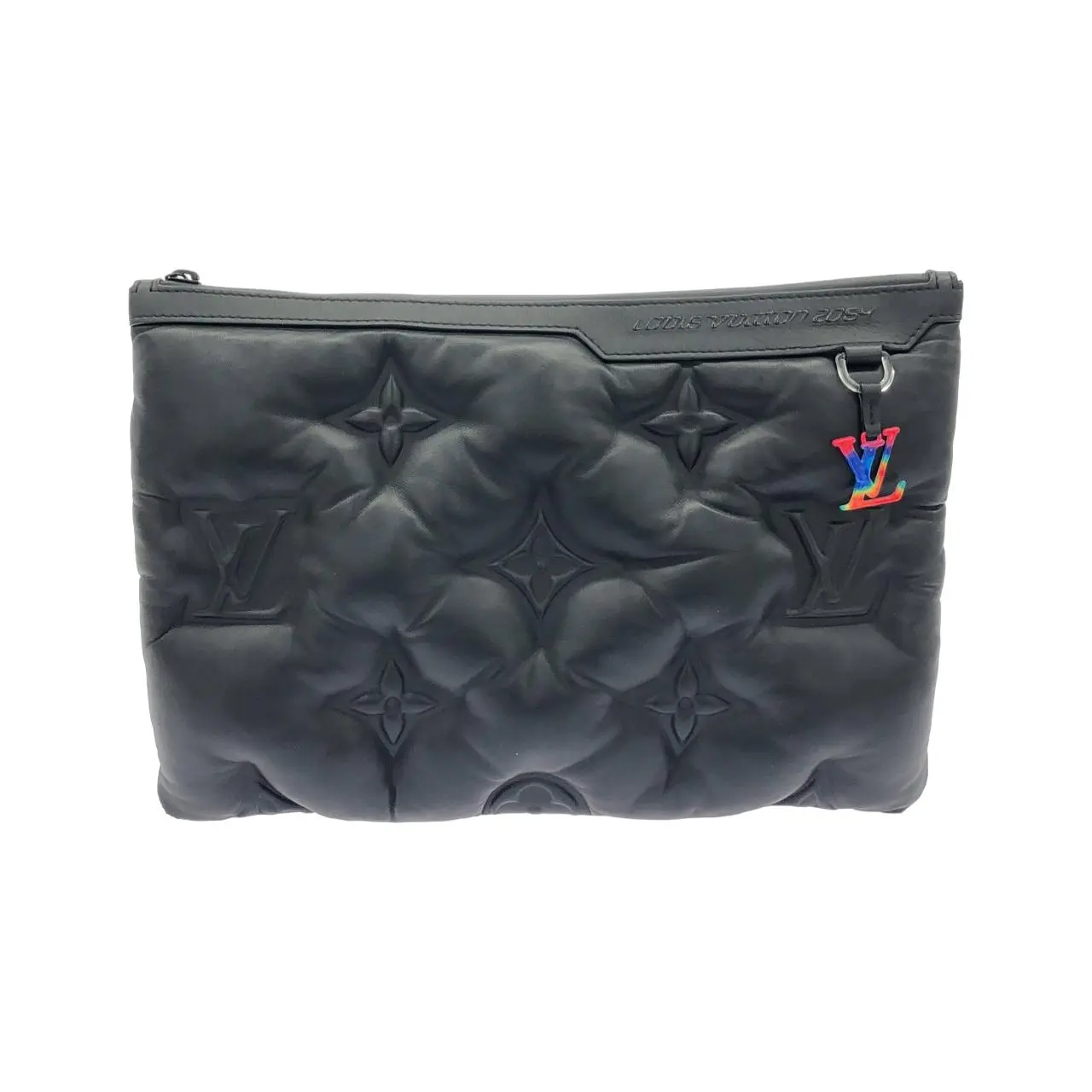 Pre-owned Louis Vuitton Lambskin Tote Bags 2054 Pouch