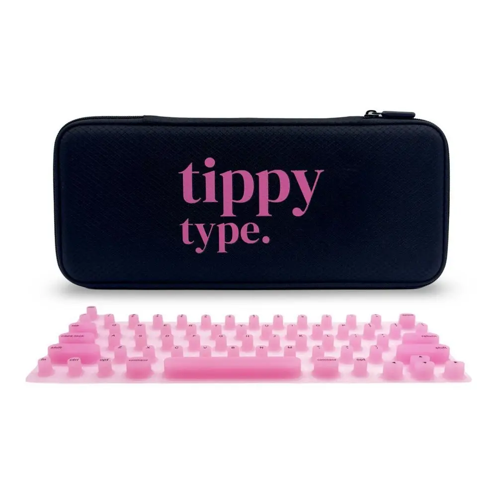 tippy type Keyboard Cover Compatible with Mac - Cotton Candy : Flexible Silicone Design
