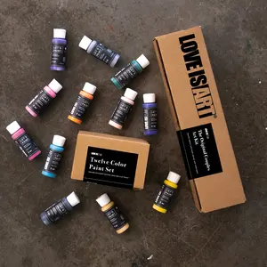 The Color Collection (Original Couples Art Kit + Extra Paint Set)