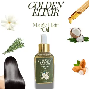 Golden Elixir Hair Serum Oil Comfort Haircare