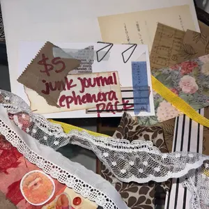 $5 Junk Journal Ephemera Pack