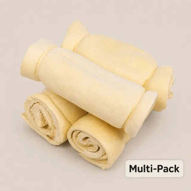 5" Beef Cheek Rolls | Rawhide-Free Dog Chews