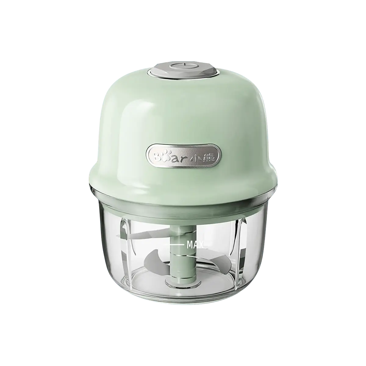 Bear Wireless Electric Multipurpose Garlic Chopper Food Processor Grinder for Meat, Vegetables, Fruits and Nuts 150ml