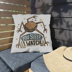 [Pillow Cover ONLY] You Sleep I Watch Shirt, Retro Alien Tee, Sci Fi Lovers Gift, Project Hail Mary Rocky Inspired Sci Fi Unisex Tee, Amaze