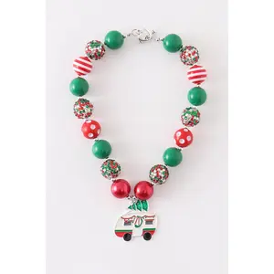 Red Green Camper Pedant Chunky Necklace - As described in the Product Information