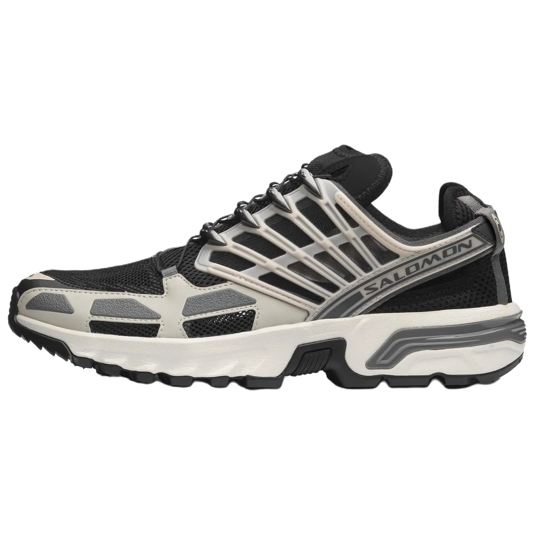 Salomon ACS Pro Men's Sneaker in Rainy Day Black, Built for Male Outdoor Performance with a Protective Shell Upper, Supportive Chassis, and Responsive Cushioning, Outdoor Wear