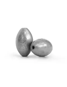BLUEWING Egg Sinkers Lead Fishing Weights Sinkers Oval Bullet Weights for Saltwater and Freshwater Fishing, 1/8-7oz