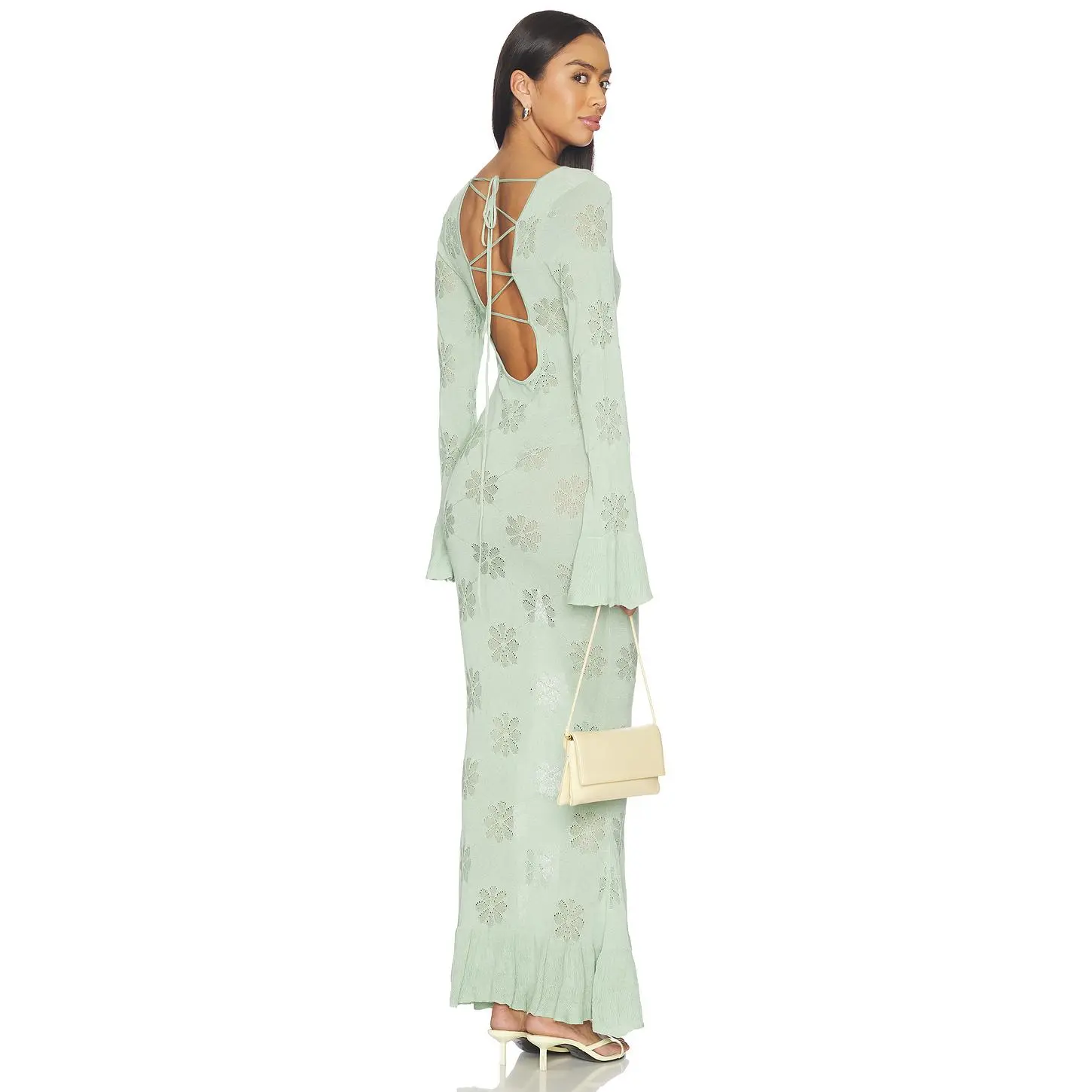 ASTA RESORT Rafaella Dress in Seafoam