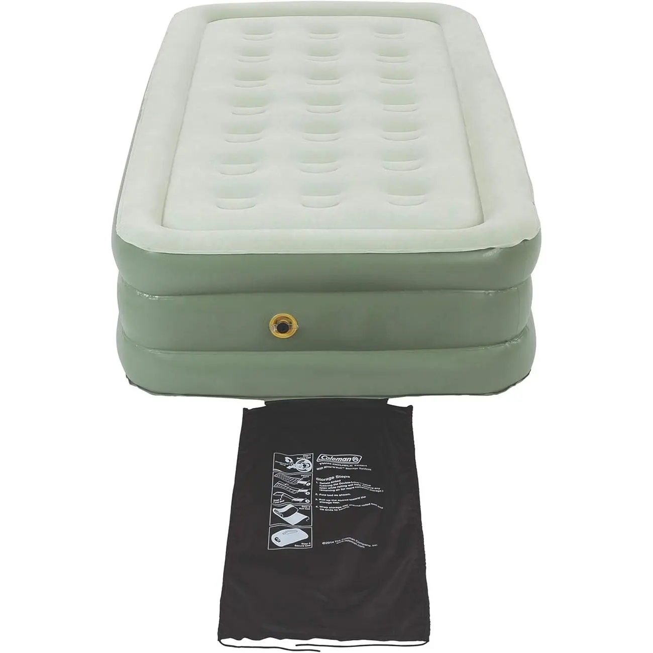 Double High Air Mattress - Easily Inflatable, Plush Top, Perfect for Indoor/Outdoor Use