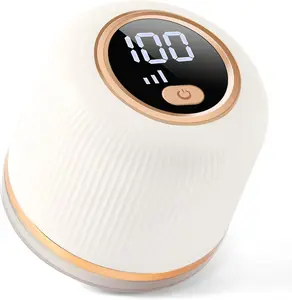 Electric Fabric Shaver Portable Hair Remover, Mite Removal, rechargeable, LED digital display, 6-blade blade, 3 speeds, suitable for clothes, sweaters, sheets, sofa