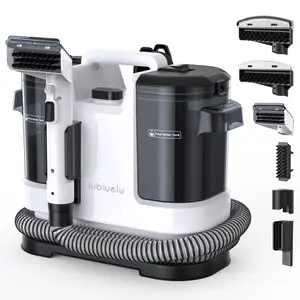 Lubluelu Powerful Carpet and Upholstery Cleaner, 13.5KPa Spot Vacuum with Dual Tank Deep Cleaning for Pet Stains, Sofa, Car Seats, Mattresses & Rugs
