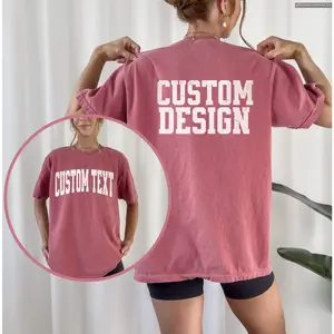 Custom Front and Back TShirt, Create Your Own Shirt, Personalized Logo & Text Design Tee , Special Gift Shirt