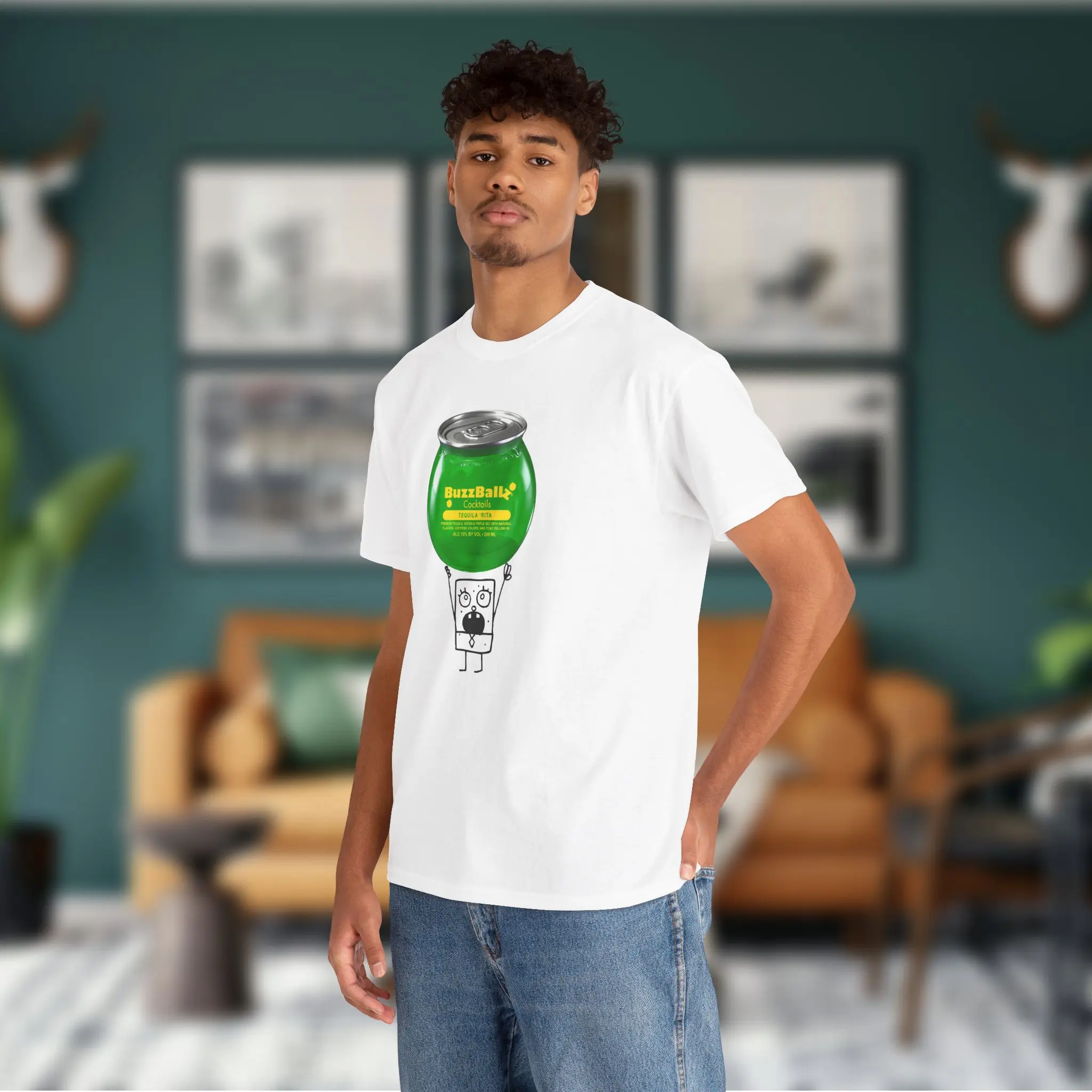 Doodlebob Buzzball Essential T-shirt | Funny drinking shirt | summer shirt | full color unisex | Perfect gift for men & women | menswear