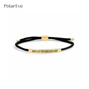 Don't Let The Hard Days Win Inspire Bracelet Gold Plat  For you