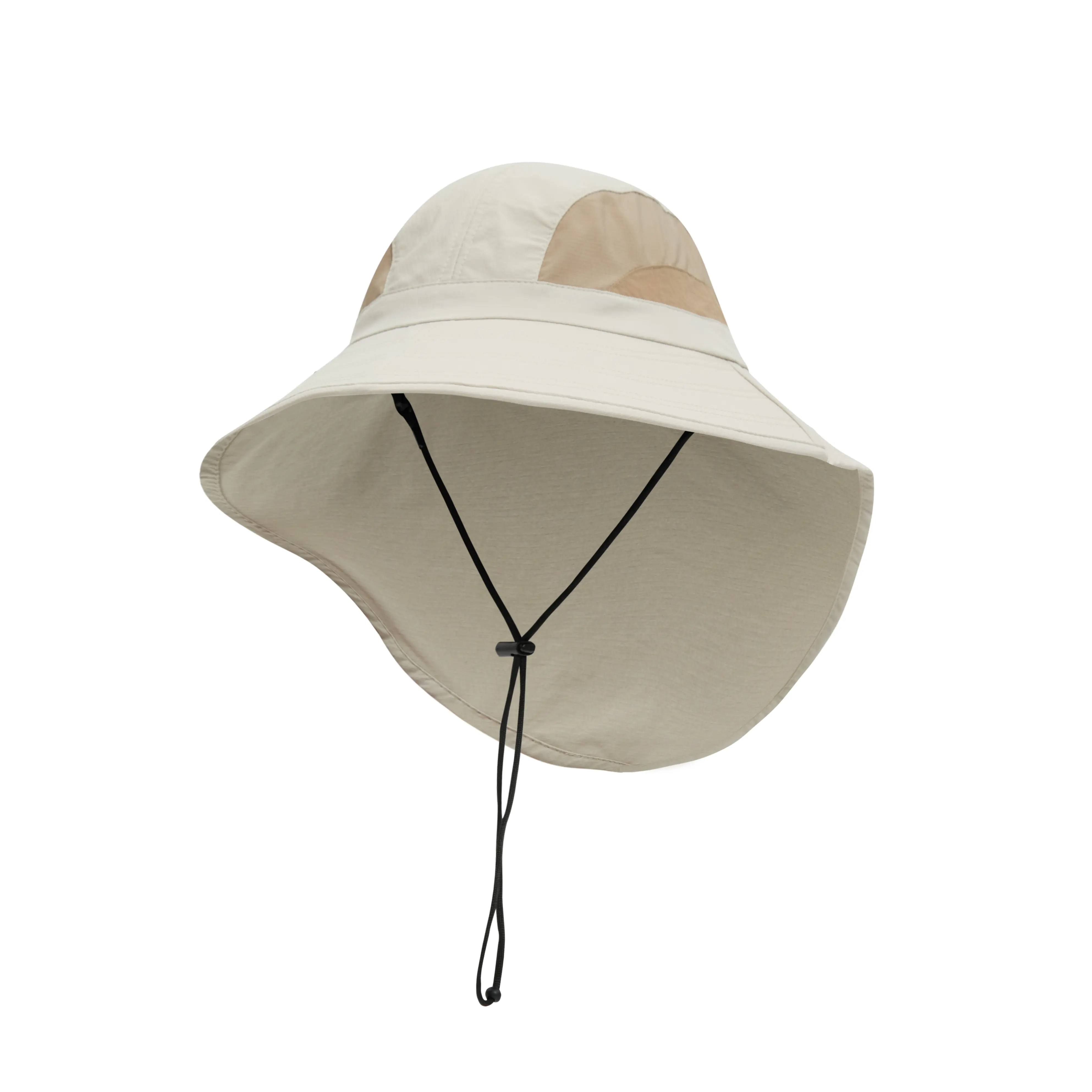 Sun Hat UPF50+ Wide Brim Neck Flap For Hiking Garden Detachable Chin Strap For Men Women Outdoor Quick Dry