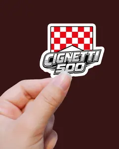 Cignetti 500 Sticker - Logo